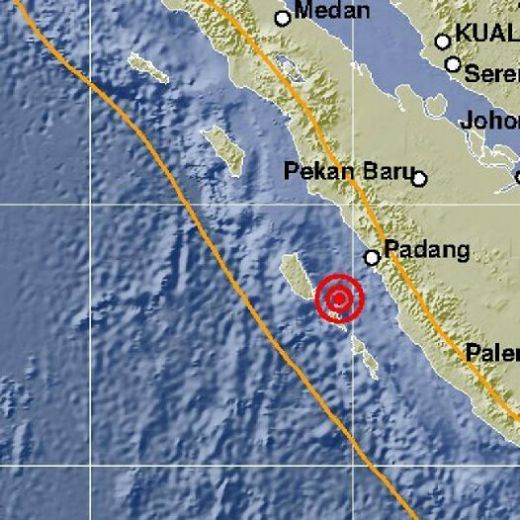 Kepulauan Mentawai Diguncang Gempa, Getarannya Terasa sampai di Padang