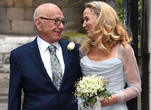 Taipan Media Rupert Murdoch (84 Tahun) Nikah Keempat Kali dengan Mantan Istri Mick Jagger