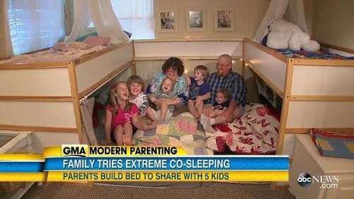 Rahasia Bercinta Pasangan yang Berbagi Tempat Tidur dengan 5 Anaknya