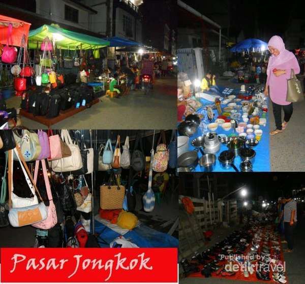 Libur Akhir Pekan, Belanja ke Pasar Jongkok Tembilahan, Riau