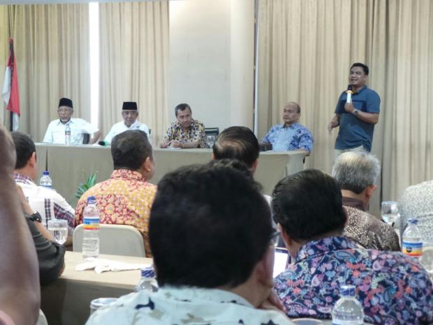 Mantan Bupati Siak Dikukuhkan sebagai Ketua Tim Relawan Syamsuar-Edy Nasution