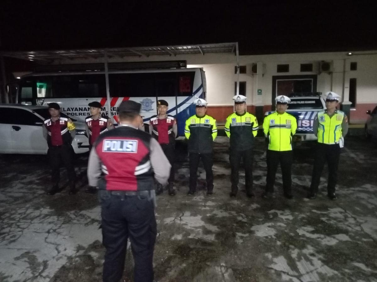 Polres Kuantan Singingi Patroli Khusus Tertibkan Knalpot dan Balapan Liar di Jalanan
