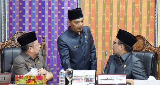 DPRD Bengkalis Gelar Paripurna Penyampaian LKPj Bupati 2019