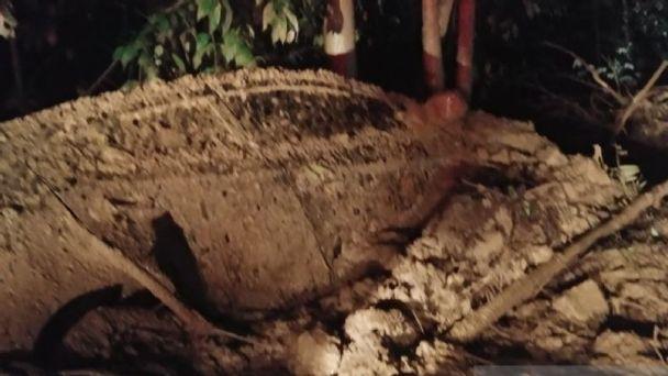 Longsor di Kelok 9, Pemudik Asal Pekanbaru Lolos dari Maut saat Mobil yang Ditumpangi Tertahan Pohon di Pinggir Jalan Tepi Jurang