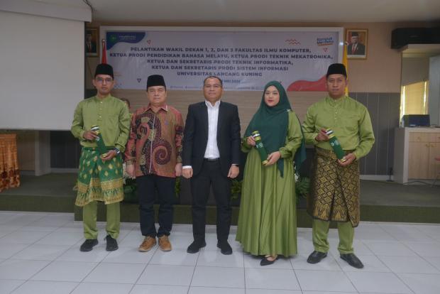 Resmi Bertugas, Tiga Wakil Dekan Bertekad Wujudkan Fasilkom Unilak Unggul
