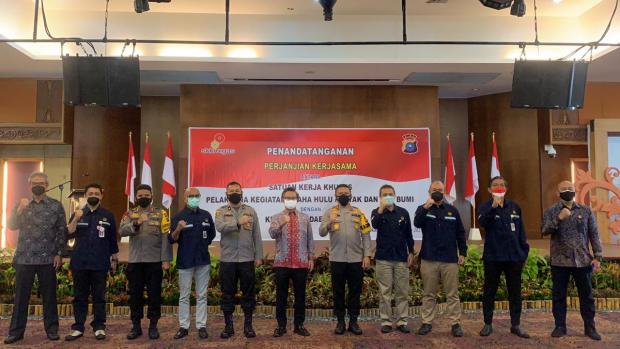 Keamanan Wilayah Kerja Rokan Terus Terjaga dengan Kolaborasi SKK Migas, Polda Riau dan PHR