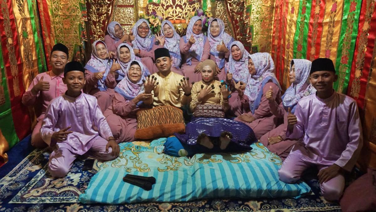 Grup Marawis Nurul Husna Bengkalis di Mata Seniman ND Juaii M Usna