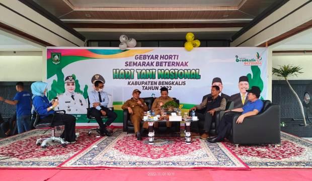 Gelar Talk Show di Hari Tani Nasional, Dinas TPHP Bengkalis Tampung Aspirasi Petani