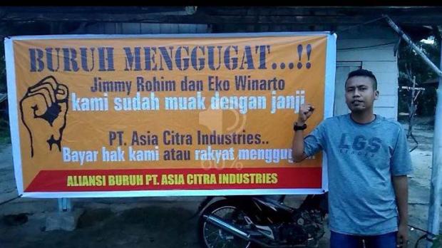Eks Karyawan PT Asia Citra Industries Rokan Hilir Akan Unjuk Rasa ke Tiga Kantor Pemerintah di Pekanbaru