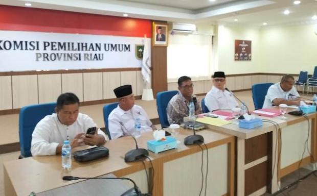 Bahas Pileg 2024, Pengurus DPW Partai Perindo Sambangi KPU Riau