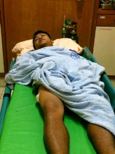 Pemuda yang Ditembak Begal di Jalan Menuju Bandara SSK II Pekanbaru Dibawa ke Kampungnya di Nias untuk Jalani Operasi Pengangkatan Peluru