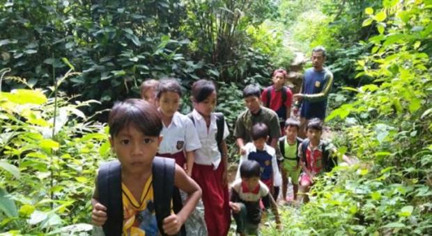 Kisah Mulyadi yang Mengajar Anak Suku Talang Mamak di Taman Nasional Bukit Tigapuluh demi Mimpi Diangkat Jadi PNS