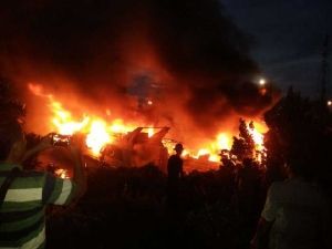 Kapal Milik Pemerintah dan DPRD Kabupaten Bengkalis Baru Saja Terbakar