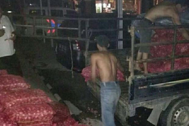 Polisi Gagalkan Penyelundupan Bawang Merah dari Malaysia di Dumai, Pemiliknya Berinisial RZ