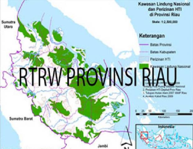 Gugatan Perda RTRWP Riau 2018—2038 Dikabulkan Mahkamah Agung, Pemprov Sudah Terima Salinan
