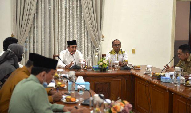 Riau Jadi Tuan Rumah HUT Nasional, Gubri dan Pengurus SPS Bahas Persiapan
