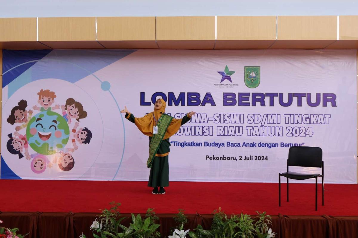 Gadis Cilik dari Kuansing akan Wakili Riau di Ajang Lomba Bertutur Tingkat Nasional