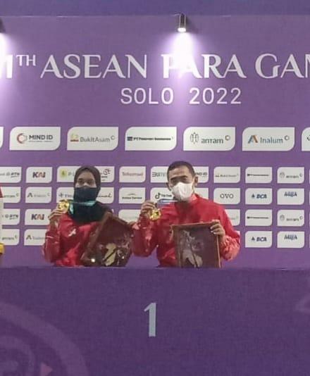 Hari Ini, Atlet NPCI Asal Riau Kembali Tambah Pundi Medali di ASEAN Para Games Solo