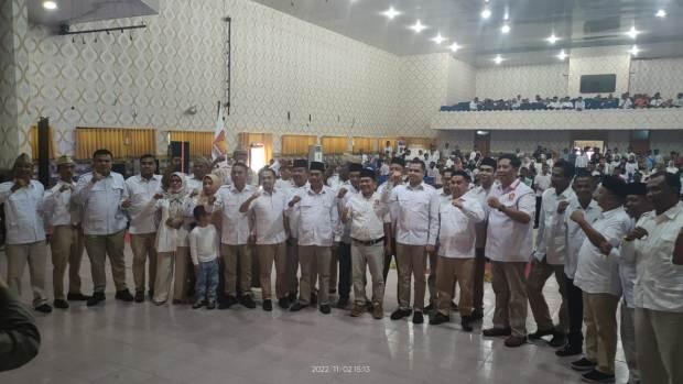 Dihadiri Muhammad Rahul, 11 PAC dan Ranting Partai Gerindra se-Kabupaten Bengkalis Dilantik