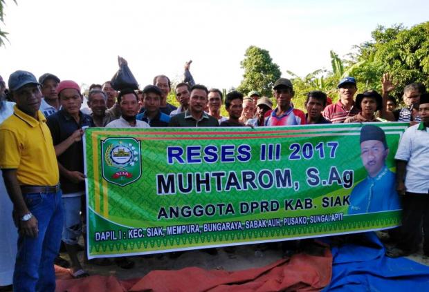Sulitnya Jaringan Telekomunikasi di Wilayah Tumang, Warga Ngadu ke Anggota DPRD Siak