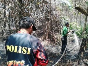 Kecamatan Bukitkapur di Dumai ”Sumbang” 5 Titik Api, Jarak Pandang 7 Km