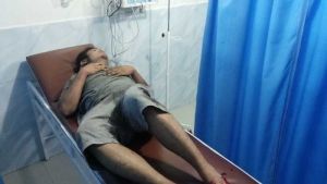 Kaki Ditembak, Caca Gurning Dipapah Sambil Meringis Masuk IGD RS Bhayangkara Pekanbaru