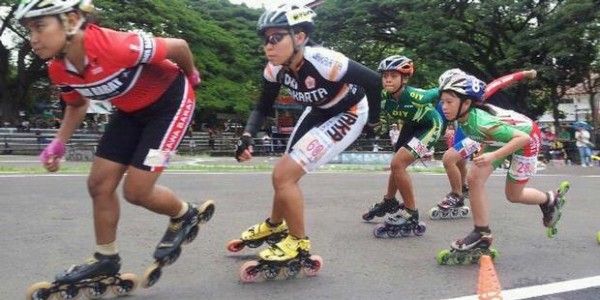 Usai Berlatih di Siak, Atlet Sepatu Roda Riau Uji Kemampuan ke Yogyakarta