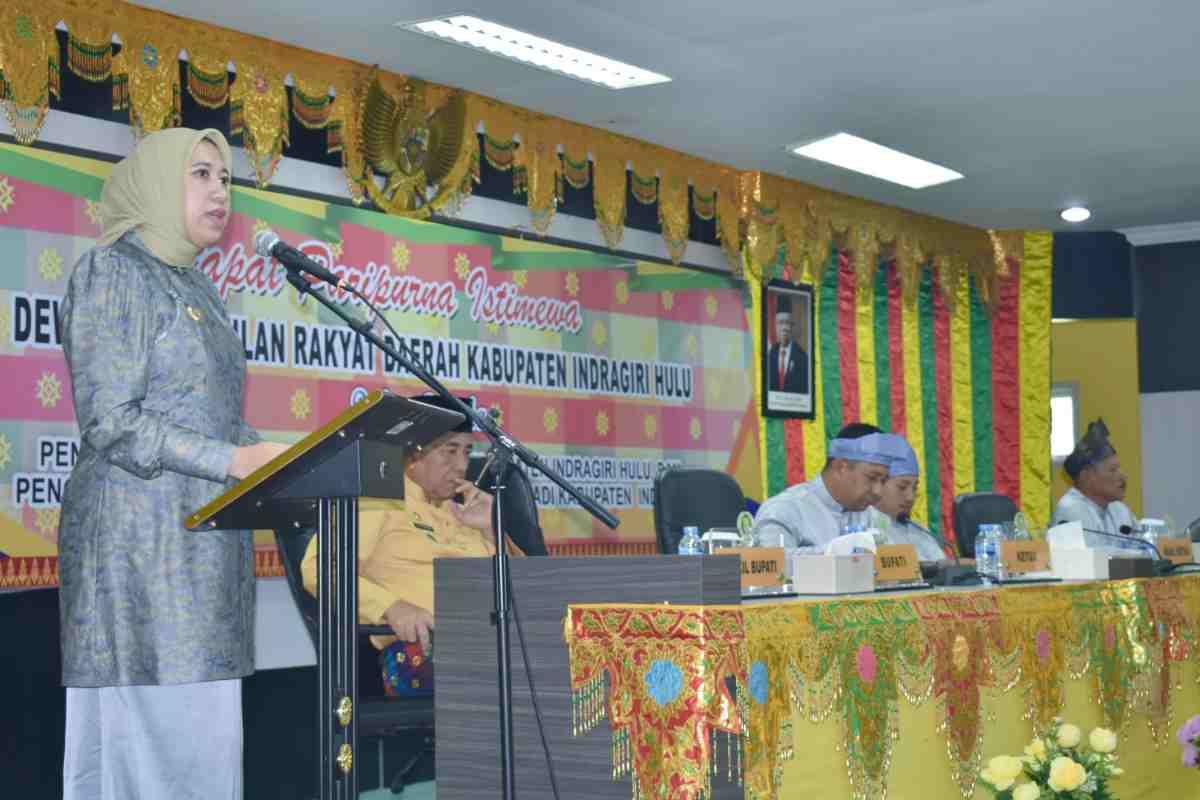 Rapat Paripurna DPRD Sahkan Nama Kabupaten Indragiri Hulu Berubah Jadi Indragiri