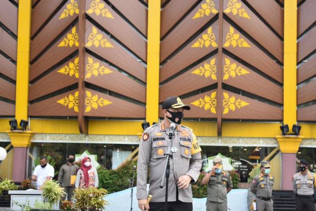 Setop! Akses Masuk Empat Kecamatan di Pekanbaru Disekat Mulai Malam Ini