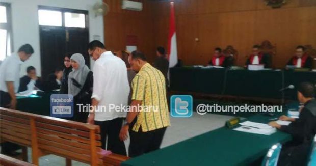 Giliran Anggota DPRD Riau Noviwaldi Jusman Bersaksi di Sidang Kasus Korupsi Pengesahan APBD Riau