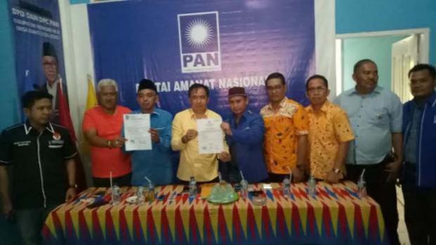 Kader PAN Inhil Ada yang Kecewa lantaran Calon yang Diusung pada Pilkada 2018 Tak Hadir Saat Diumumkan ke Publik