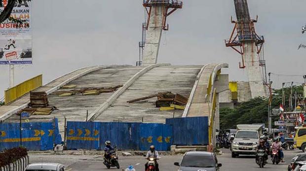 Sempat Mangkrak, Proyek Jembatan Siak Sepanjang 834 Meter yang Menghubungkan Pusat Kota Pekanbaru ke Kecamatan Rumbai Dilanjutkan