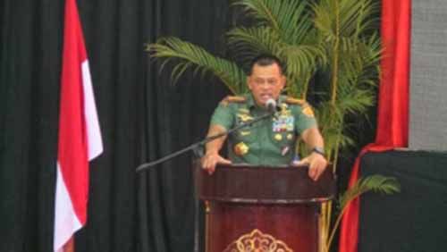 Panglima TNI Jenderal Gatot Nurmantyo Pukau Ribuan Orang Saat Sampaikan Kuliah Umum di Pekanbaru
