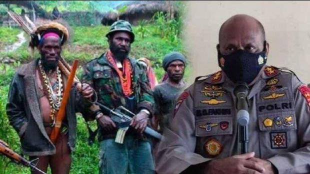 KKB Makin Brutal, Kirim Pesan Tantang Prajurit TNI-Polri Perang di Hutan
