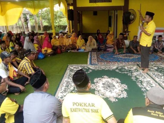 Golkar Siapkan Ratusan Saksi untuk Amankan Suara Arsyadjuliandi Rachman-Suyatno di Kecamatan Tualang