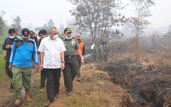 Gubernur Arsyadjuliandi Dukung Usut Tuntas Kasus Karhutla di Riau