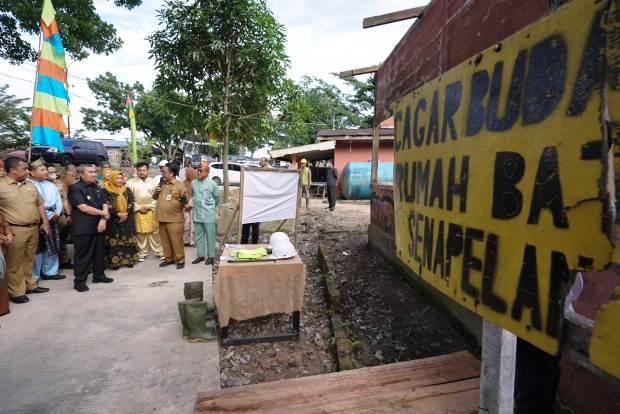 Pemprov Riau Lakukan Pemugaran Rumah Batin Senapelan, Syamsuar: Cagar Budaya Harus Dilindungi
