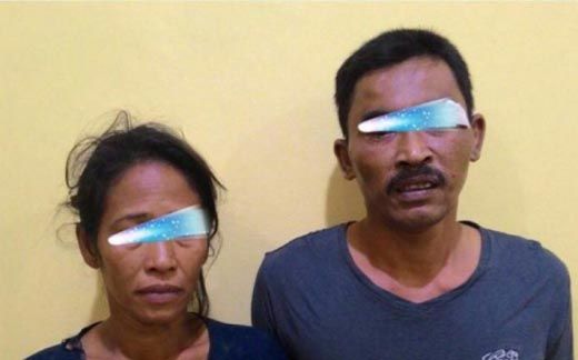 Pasangan Suami Isteri di Bengkalis Dibekuk karena Miliki Sabu dan Senjata Api, Uang Puluhan Juta Disita