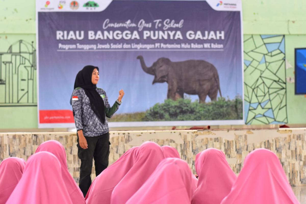 Semangat Konservasi, PHR Dorong Pelajar Turut Jaga Populasi Gajah Sumatera