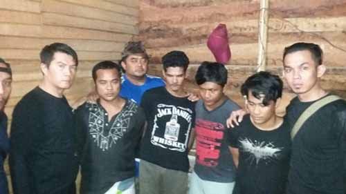 Empat Pelaku Pembunuhan di Desa Kebintik Bangka Belitung Dibekuk di Pekanbaru