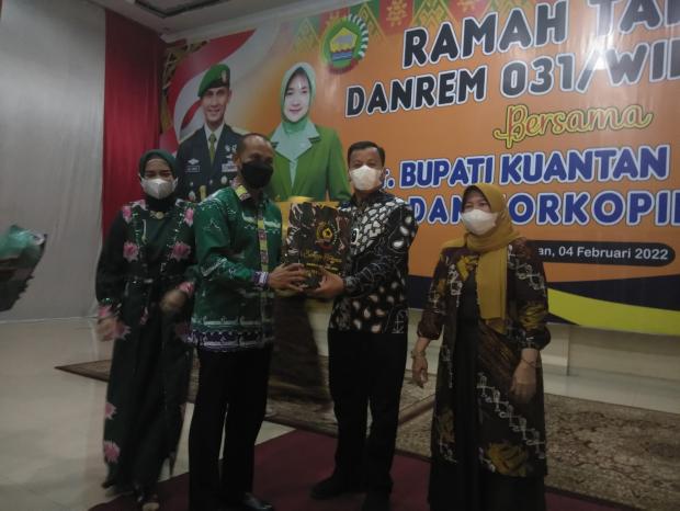 Brigjen TNI Syech Ismed Dinilai Berkontribusi untuk Kemajuan Pembangunan Kuantan Singingi