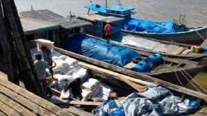 Penyelundupan 57,5 Ton Beras dari Kepri Digagalkan Polair Polda Riau, 3 Kapal Diamankan