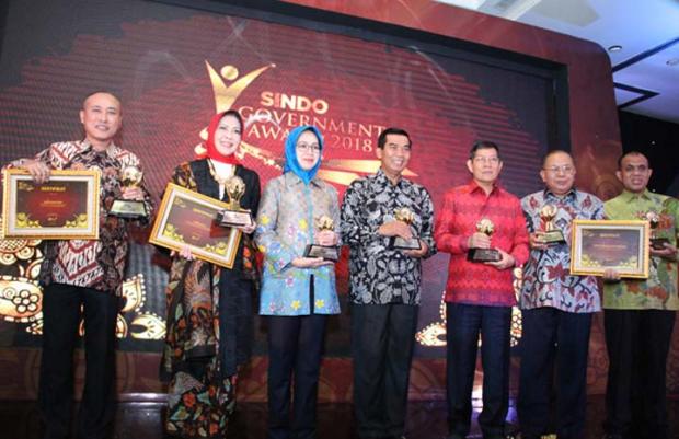 Termasuk Kota Pekanbaru, Ini Daftar 36 Daerah/Kepala Daerah Penerima Apresiasi SINDO Government Award 2018