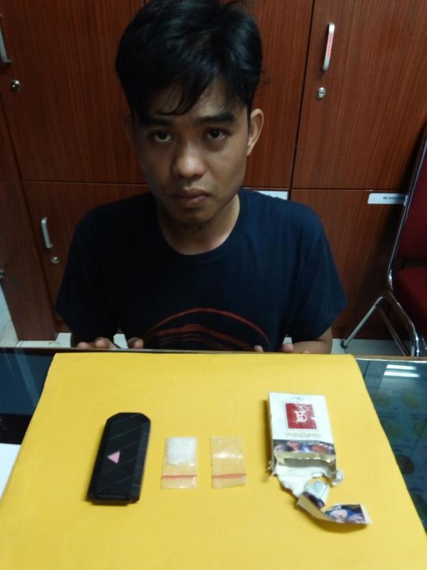 Sembunyikan Sabu di Kotak Rokok Sampoerna, Pria Ini Ditangkap Polres Siak