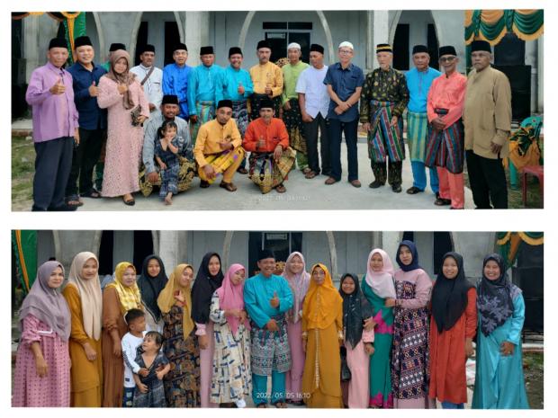 Dihadiri Anggota DPRD Bengkalis, Halalbihalal Warga dan Perantau di Dusun Kampungparit Munculkan Kemajuan