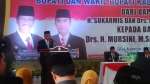 Gubernur Riau ”Diprotes” Undangan karena Jarang Sebut Nama Bupati Baru Mursini, yang Sering Diucap Justru Bupati Lama ”Sukarmis”