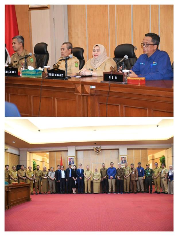 Bupati Kasmarni Sambut Baik Investor yang akan Bangun PLTS 1.500 MW di Kabupaten Bengkalis, Nilainya Capai Rp18 Triliun