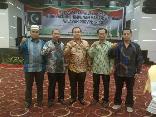 Presidium Majelis Wilayah KAHMI & Forhati Riau 2016-2021 Dilantik Kamis Pagi