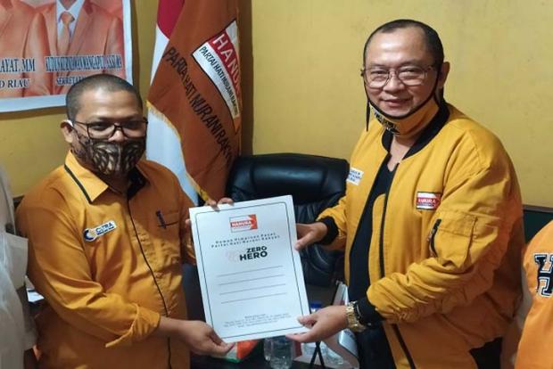 Satu-satunya Kader Hanura yang Ikut Pilkada Serentak di Riau, Cutra Andika Gandeng Ketua PKS Tantang Petahana di Rohil