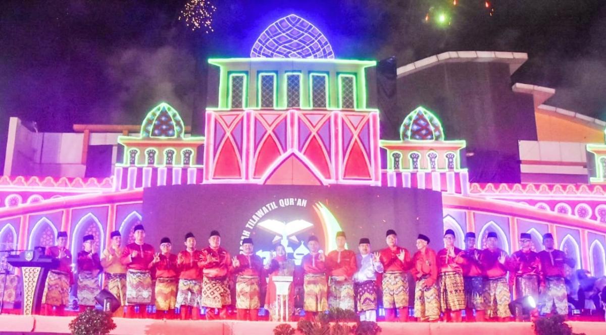 Ini Harapan Bupati Kasmarni saat Membuka MTQ ke-48 Tingkat Kabupaten Bengkalis di Kecamatan Pinggir